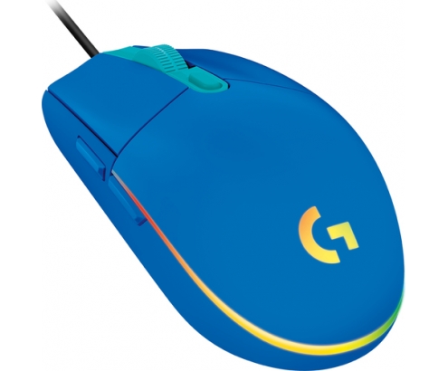 Logitech G G203 LIGHTSYNC ratón USB tipo A 8000 DPI