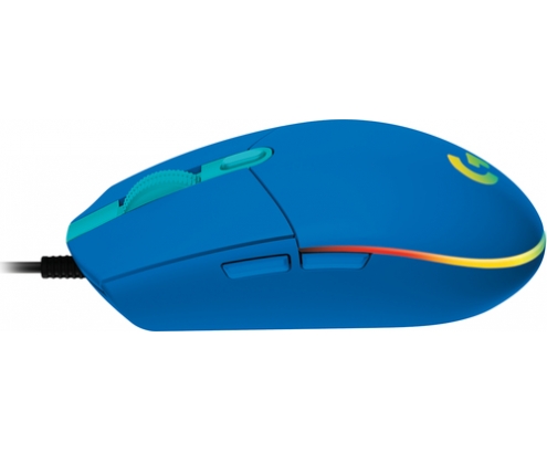 Logitech G G203 LIGHTSYNC ratón USB tipo A 8000 DPI