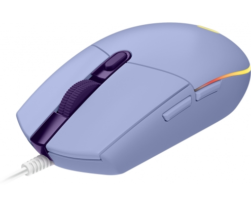 Logitech G G203 LIGHTSYNC ratón USB tipo A 8000 DPI