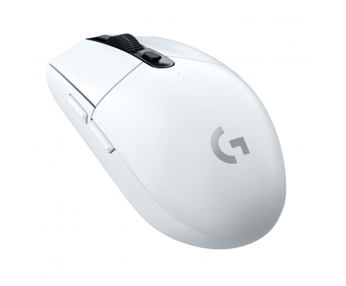 Logitech G G305 ratón mano derecha RF inalámbrico Í“ptico 12000 DPI Blanco