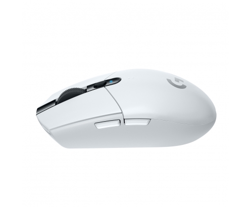 Logitech G G305 ratón mano derecha RF inalámbrico Í“ptico 12000 DPI Blanco