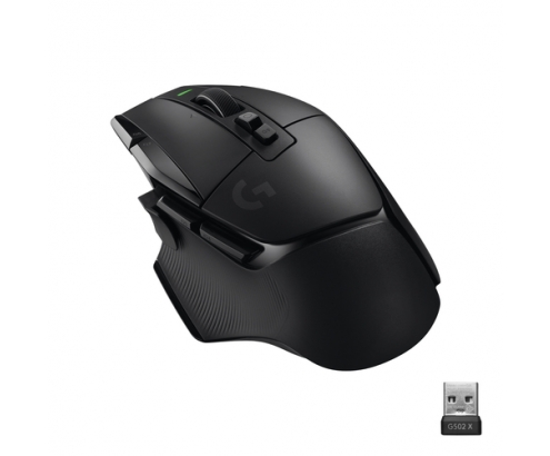 Logitech G G502 X Lightspeed ratón mano derecha RF inalámbrico Í“ptico 25600 DPI
