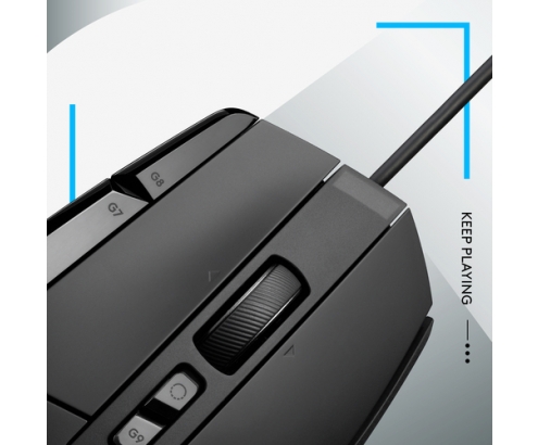 Logitech G G502 X ratón mano derecha USB tipo A Í“ptico 25600 DPI