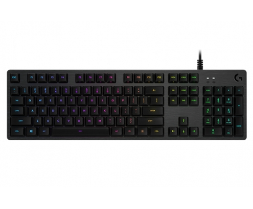 Logitech G G512 Teclado gaming usb mecanico qwerty español carbono