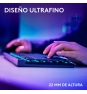 Logitech G G515 LIGHTSPEED TKL Teclado inalámbrico discreto para gaming, LIGHTSYNC RGB, diseño fino sin sección numérica, teclas de PBT, interrupt
