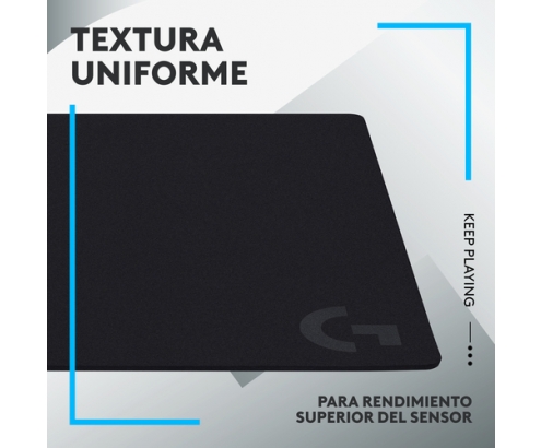 Logitech G G640 Alfombrilla de ratón para juegos Negro