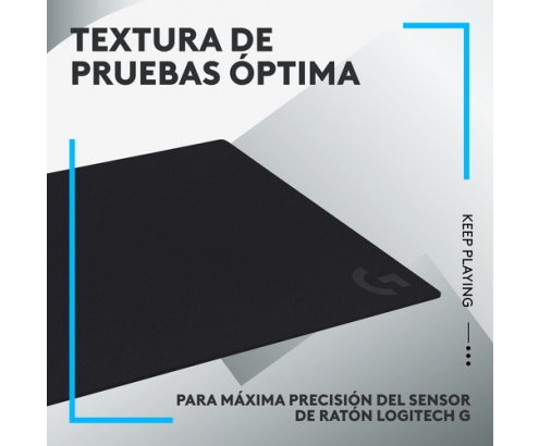 Logitech G G640 Alfombrilla de ratón para juegos Negro