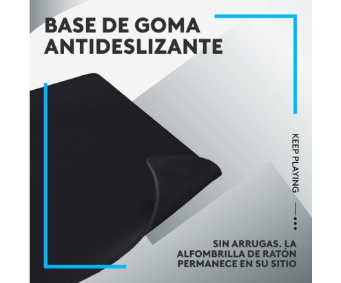 Logitech G G640 Alfombrilla de ratón para juegos Negro