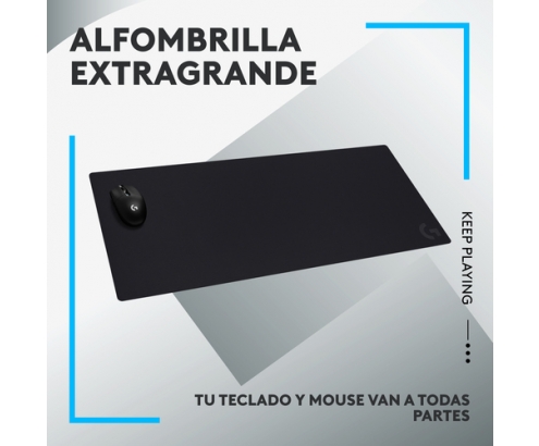 Logitech G G840 Alfombrilla de ratón para juegos Negro