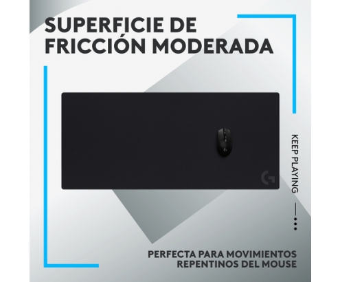 Logitech G G840 Alfombrilla de ratón para juegos Negro