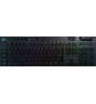 Logitech G G915 LIGHTSPEED Wireless RGB Mechanical Gaming Keyboard - GL Tactile teclado RF Wireless + Bluetooth Portugués Carbono