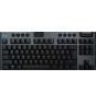 Logitech G G915 TKL Tenkeyless LIGHTSPEED Wireless RGB Mechanical Gaming Keyboard teclado RF Wireless + Bluetooth Portugués Carbono