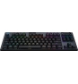 Logitech G G915 TKL Tenkeyless LIGHTSPEED Wireless RGB Mechanical Gaming Keyboard teclado RF Wireless + Bluetooth QWERTY Español Carbono