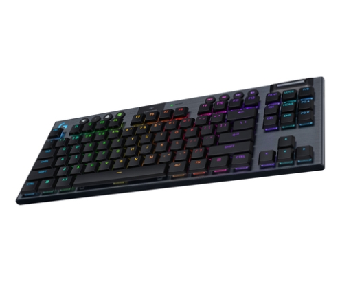 Logitech G G915 X LIGHTSPEED teclado Juego USB + RF Wireless + Bluetooth QWERTZ Alemán Negro