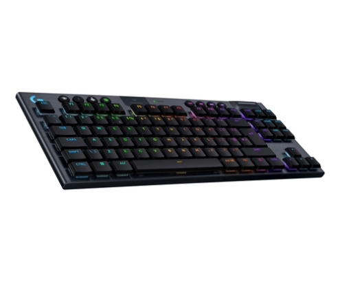 Logitech G G915 X LIGHTSPEED teclado Juego USB + RF Wireless + Bluetooth QWERTZ Alemán Negro