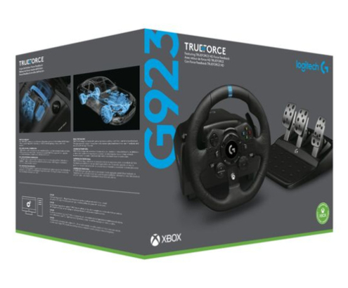 Logitech G G923 SE Negro USB 2.0 Volante + Pedales + Palanca de control Xbox, Xbox One, Xbox Series S, Xbox Series X
