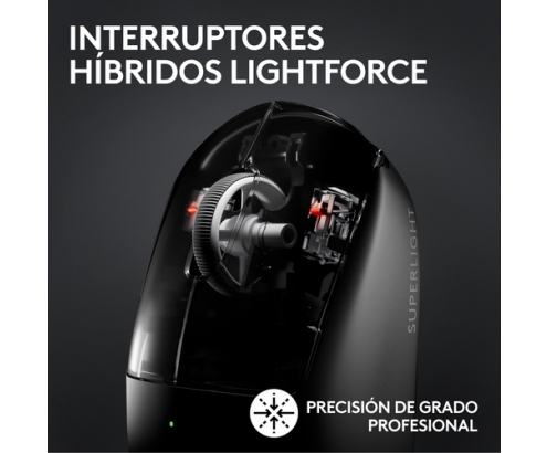 Logitech G PRO X ratón mano derecha RF inalámbrico Í“ptico 32000 DPI