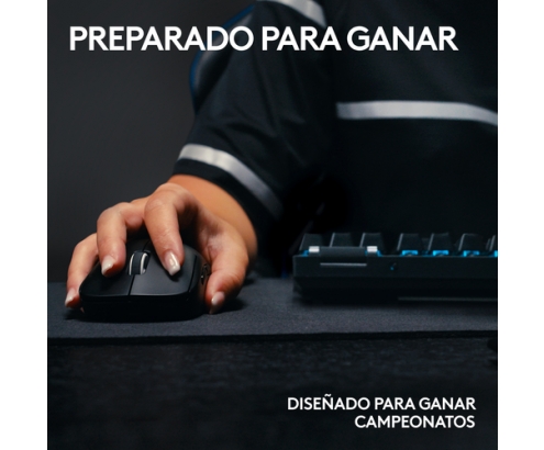 Logitech G PRO X ratón mano derecha RF inalámbrico Í“ptico 32000 DPI