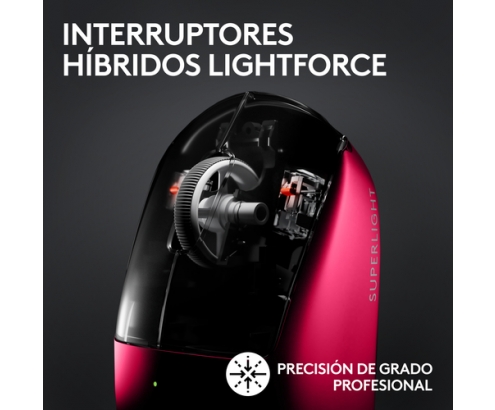 Logitech G PRO X Superlight 2 ratón mano derecha RF inalámbrico Í“ptico 32000 DPI