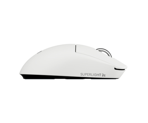 Logitech G PRO X SUPERLIGHT 2c, ratón inalámbrico para gaming ratón compacto de 53 g de calidad profesional con 5 botones programables, carga por U