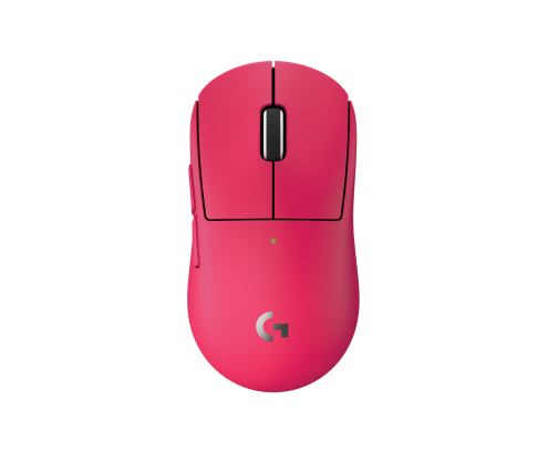 Logitech G PRO X SUPERLIGHT 2c, ratón inalámbrico para gaming ratón compacto de 53 g de calidad profesional con 5 botones programables, carga por U