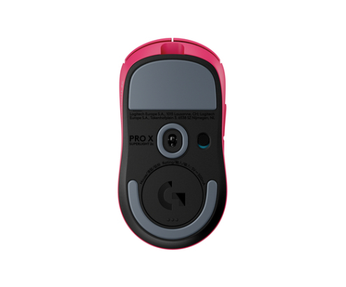 Logitech G PRO X SUPERLIGHT 2c, ratón inalámbrico para gaming ratón compacto de 53 g de calidad profesional con 5 botones programables, carga por U