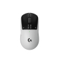 Logitech G PRO X2 SUPERSTRIKE ratón Juego mano derecha RF Wireless + USB Type-C Óptico 44000 DPI