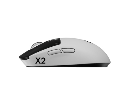 Logitech G PRO X2 SUPERSTRIKE ratón Juego mano derecha RF Wireless + USB Type-C Óptico 44000 DPI