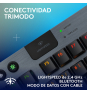 Logitech G Teclado para gaming inalámbrico de perfil bajo G915 X LIGHTSPEED TKL, teclas de PBT de doble moldeado, teclas totalmente programables, ret