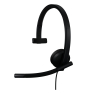 Logitech H570e Auriculares Alámbrico Diadema Oficina/Centro de llamadas USB tipo A Negro