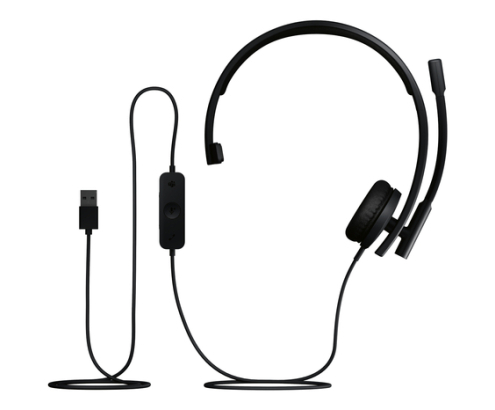 Logitech H570e Auriculares Alámbrico Diadema Oficina/Centro de llamadas USB tipo A Negro