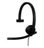 Logitech H570e Auriculares Alámbrico Diadema Oficina/Centro de llamadas USB Tipo C Negro