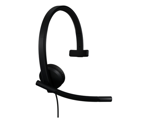 Logitech H570e Auriculares Alámbrico Diadema Oficina/Centro de llamadas USB Tipo C Negro