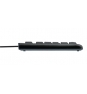 Logitech K120 Corded Keyboard teclado USB QWERTY Inglés Negro