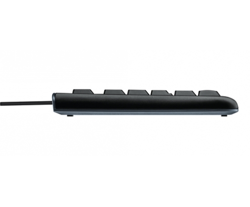 Logitech K120 Corded Keyboard teclado USB QWERTY Inglés Negro