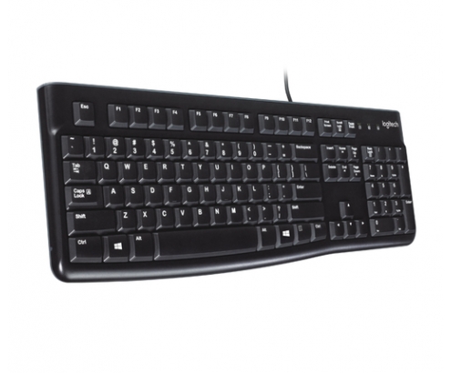 Logitech Keyboard K120 for Business teclado USB Eslovaco Negro