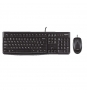 LOGITECH MK120 TECLADO Y RATON FRANCES USB NEGRO 920-002539