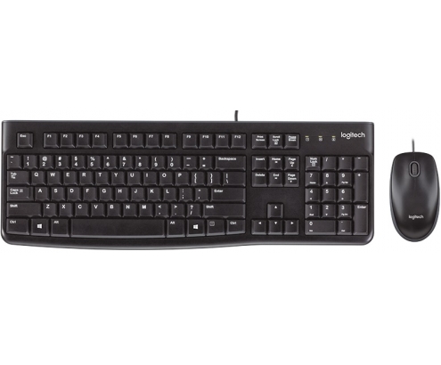 LOGITECH MK120 TECLADO Y RATON USB INGLES 920-002562