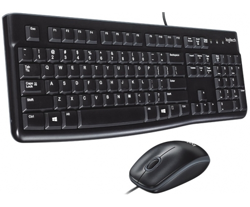 LOGITECH MK120 TECLADO Y RATON USB INGLES 920-002562