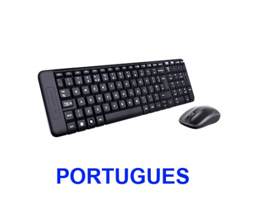LOGITECH MK220 TECLADO Y RATON USB INALAMBRICO NEGRO 920-003158