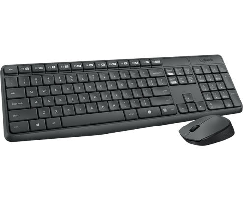 LOGITECH MK235 TECLADO + RATON INALAMBRICO IDIOMA ALEMAN 920-007905