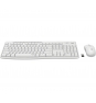 Logitech MK295 silent teclado y raton RF inalambrico qwertz aleman blanco