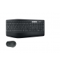 Logitech MK850 Performance Wireless Keyboard and Mouse Combo teclado USB AZERTY Francés Negro