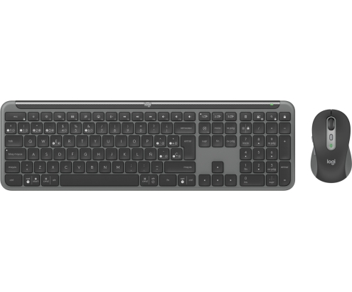 Logitech MK950 Signature for Business teclado Ratón incluido RF Wireless + Bluetooth QWERTY Español Grafito