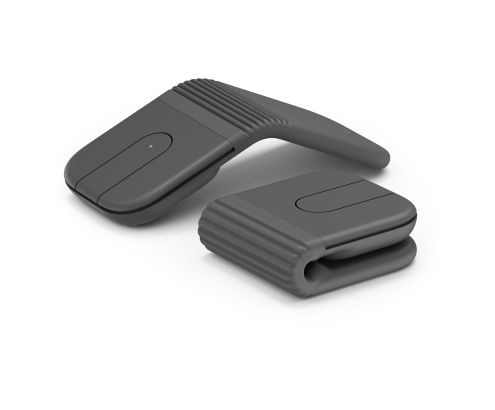 Logitech Mobi Fold ratón Viajes Ambidextro RF Wireless + Bluetooth Óptico 4000 DPI