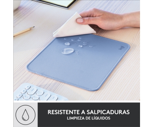 Logitech Mouse Pad Studio Series Azul, Gris