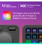 Logitech MX Creative Console, keypad programable con 9 teclas LCD personalizables y dial de control para diseño gráfico, edición de vídeo, fotogra