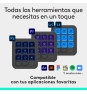 Logitech MX Creative Console, keypad programable con 9 teclas LCD personalizables y dial de control para diseño gráfico, edición de vídeo, fotogra