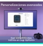 Logitech MX Creative Console, keypad programable con 9 teclas LCD personalizables y dial de control para diseño gráfico, edición de vídeo, fotogra