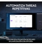 Logitech MX Keys S Combo teclado Ratón incluido RF Wireless + Bluetooth QWERTY Español Grafito